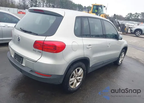 2013 Volkswagen Tiguan S from USA, damaged, VIN WVGAV3AX3DW592415